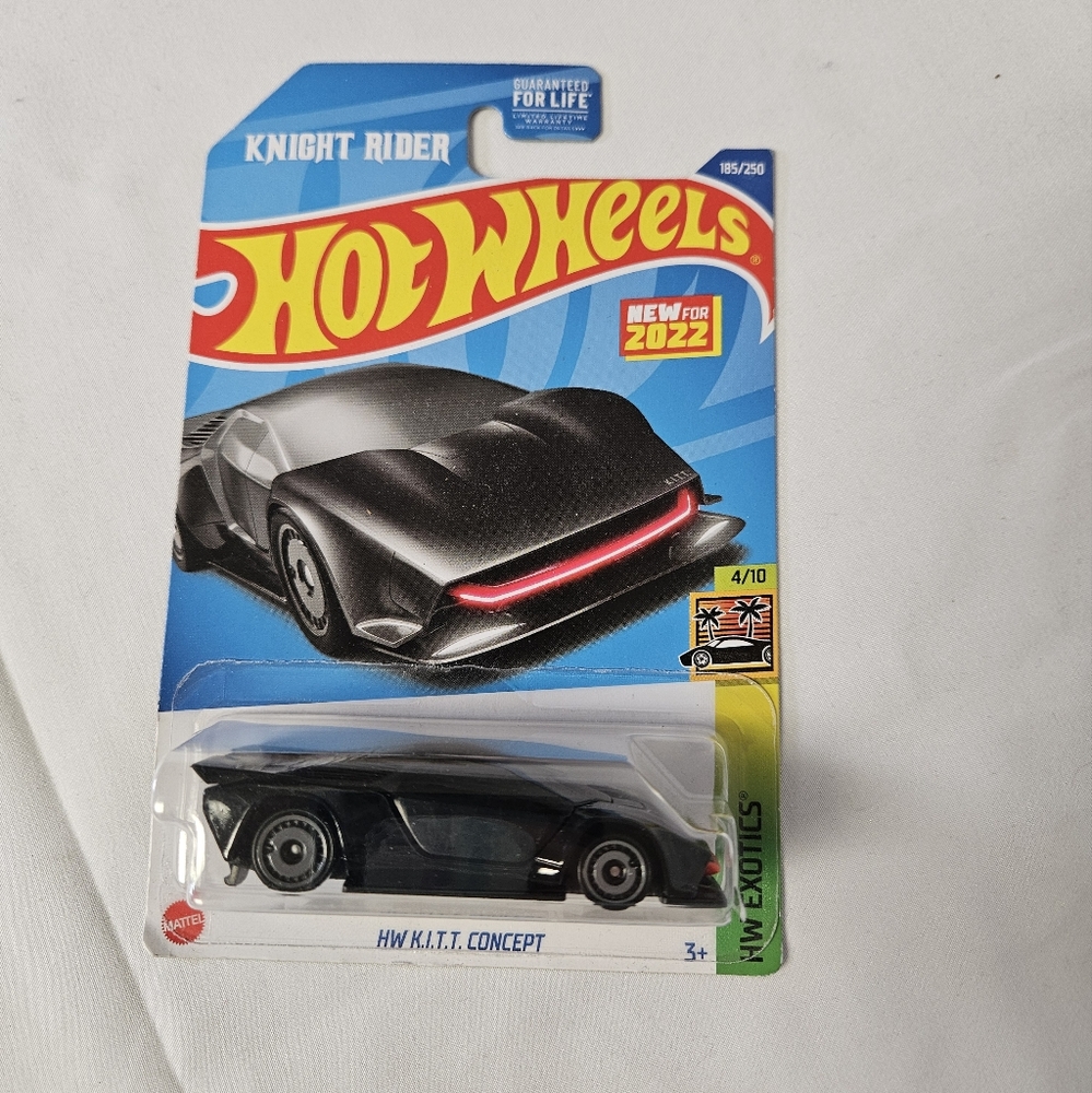 Hot Wheels 2021‎ HW Exotics HW K.I.T.T. Concept Kitt the talking Car Night Rider